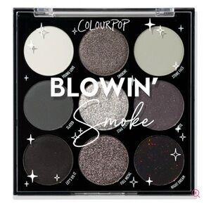 New Colourpop Blowin Smoke 9 Shade Eyeshadow Palette